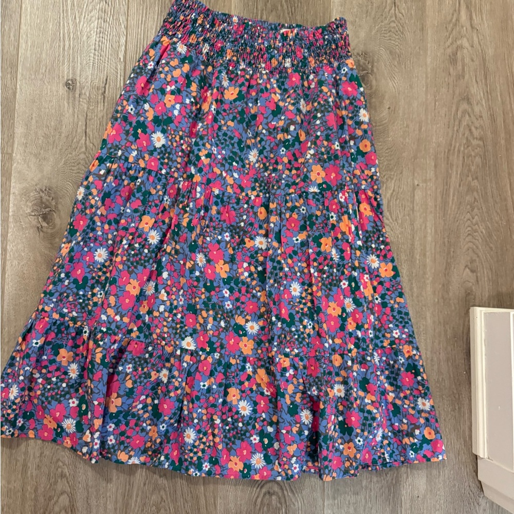 Rails floral skirt